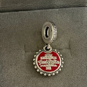 Pandora EPCOT International Food & Wine Festival 2024 Dangle Charm